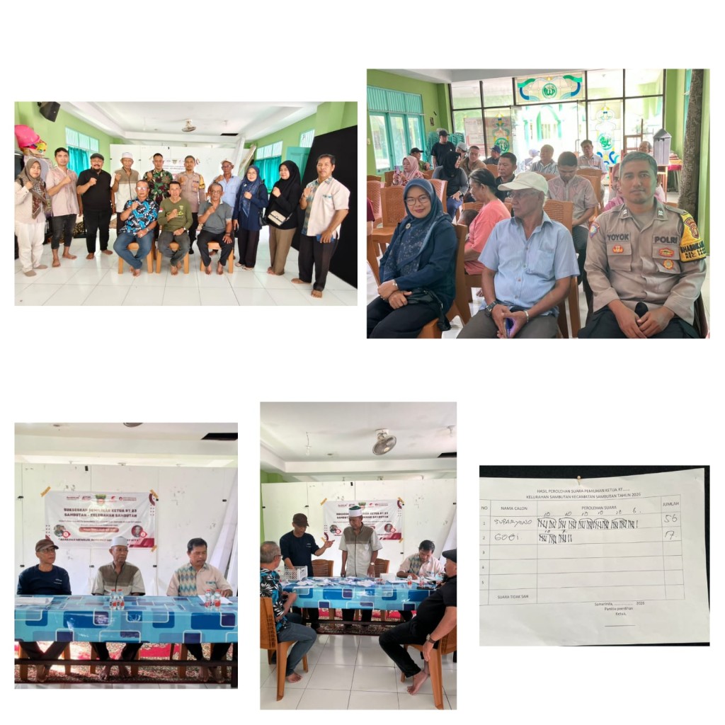 Pemilihan Ketua RT. 23 Periode Tahun 2026 - 2031