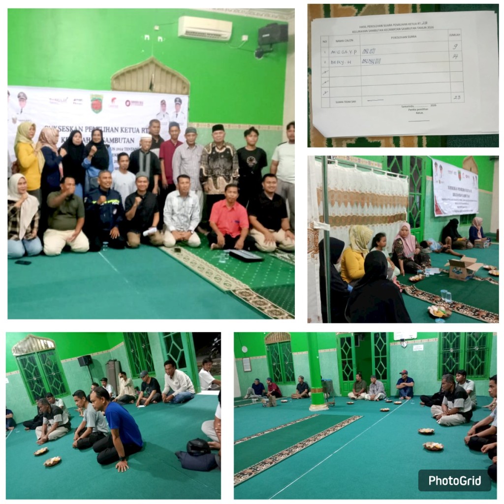 Pemilihan Ketua RT. 28 Periode Tahun 2026 - 2031