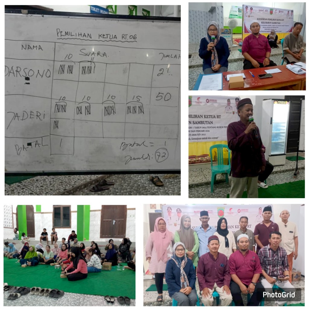 Pemilihan Ketua RT. 06 Periode Tahun 2026 - 2031