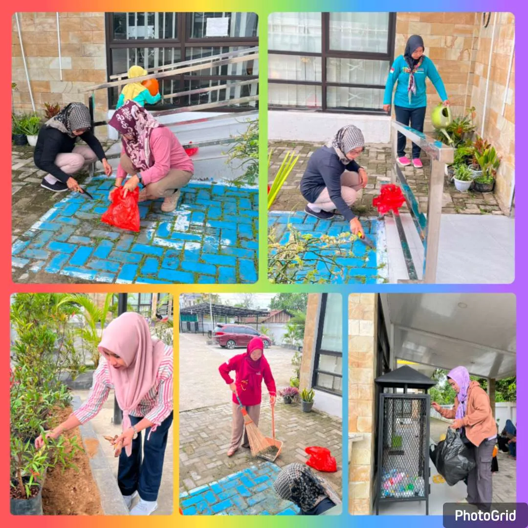 Pelaksanaan Gerakan Indonesia ASRI (Aman, Sehat, Resik, Indah)