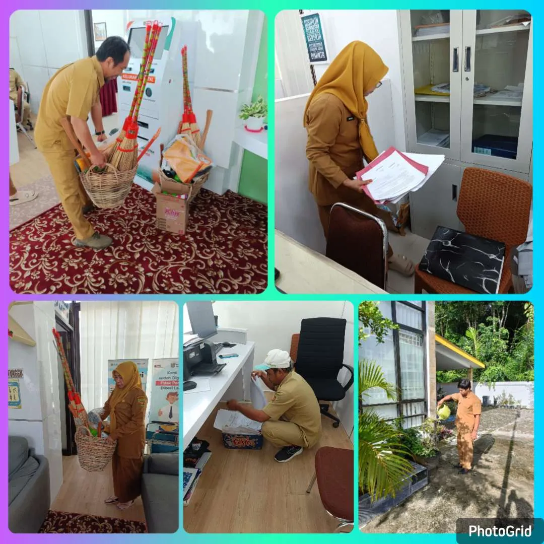 Pelaksanaan Gerakan Indonesia ASRI (Aman, Sehat, Resik, Indah) 