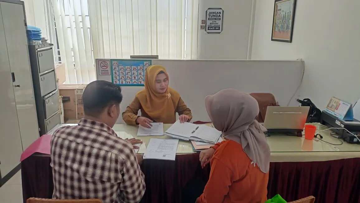 Kunjungan BPS Kota Samarida