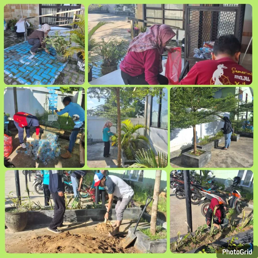 Pelaksanaan Gerakan Indonesia ASRI (Aman, Sehat, Resik, Indah)