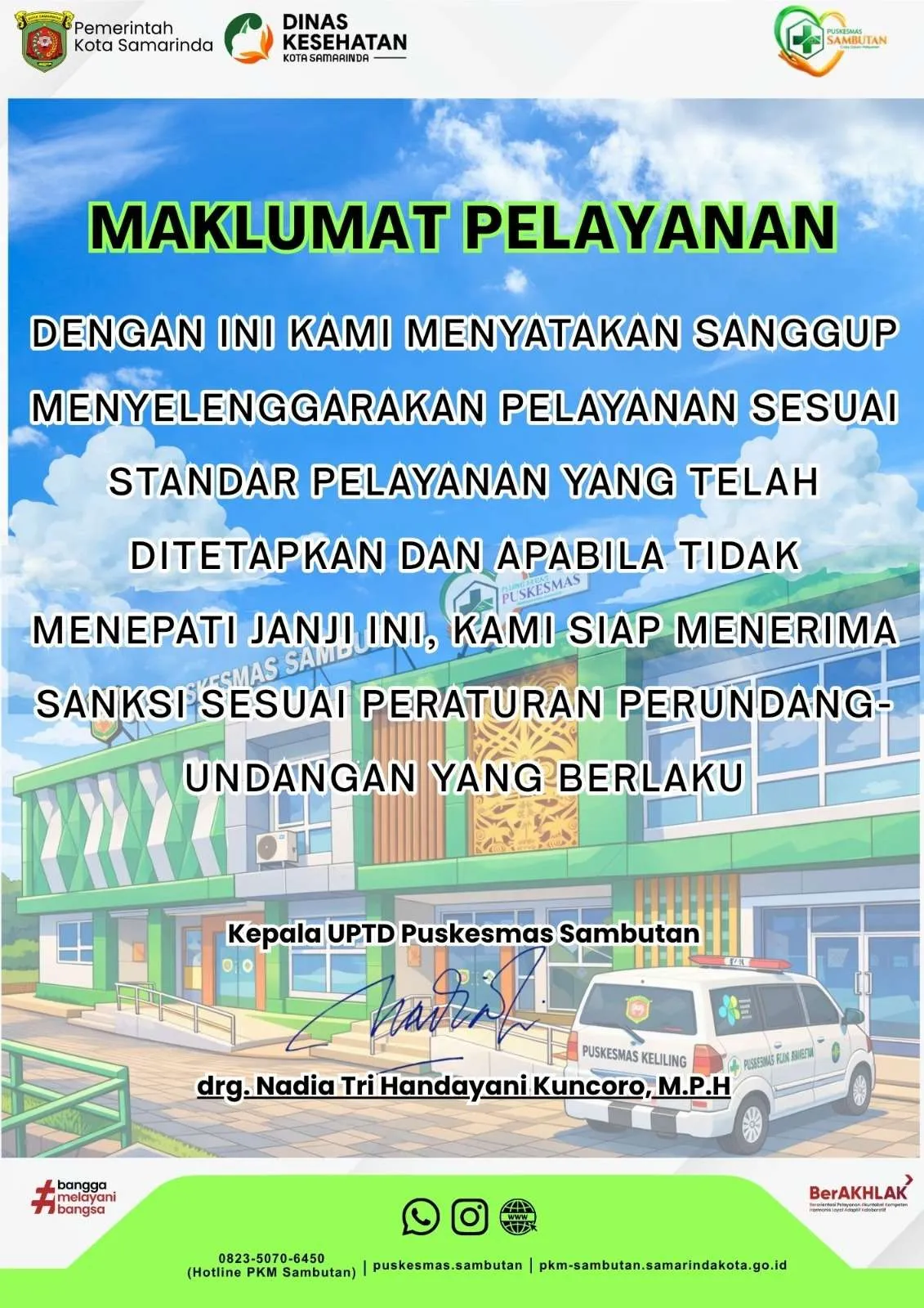 MAKLUMAT PELAYANAN