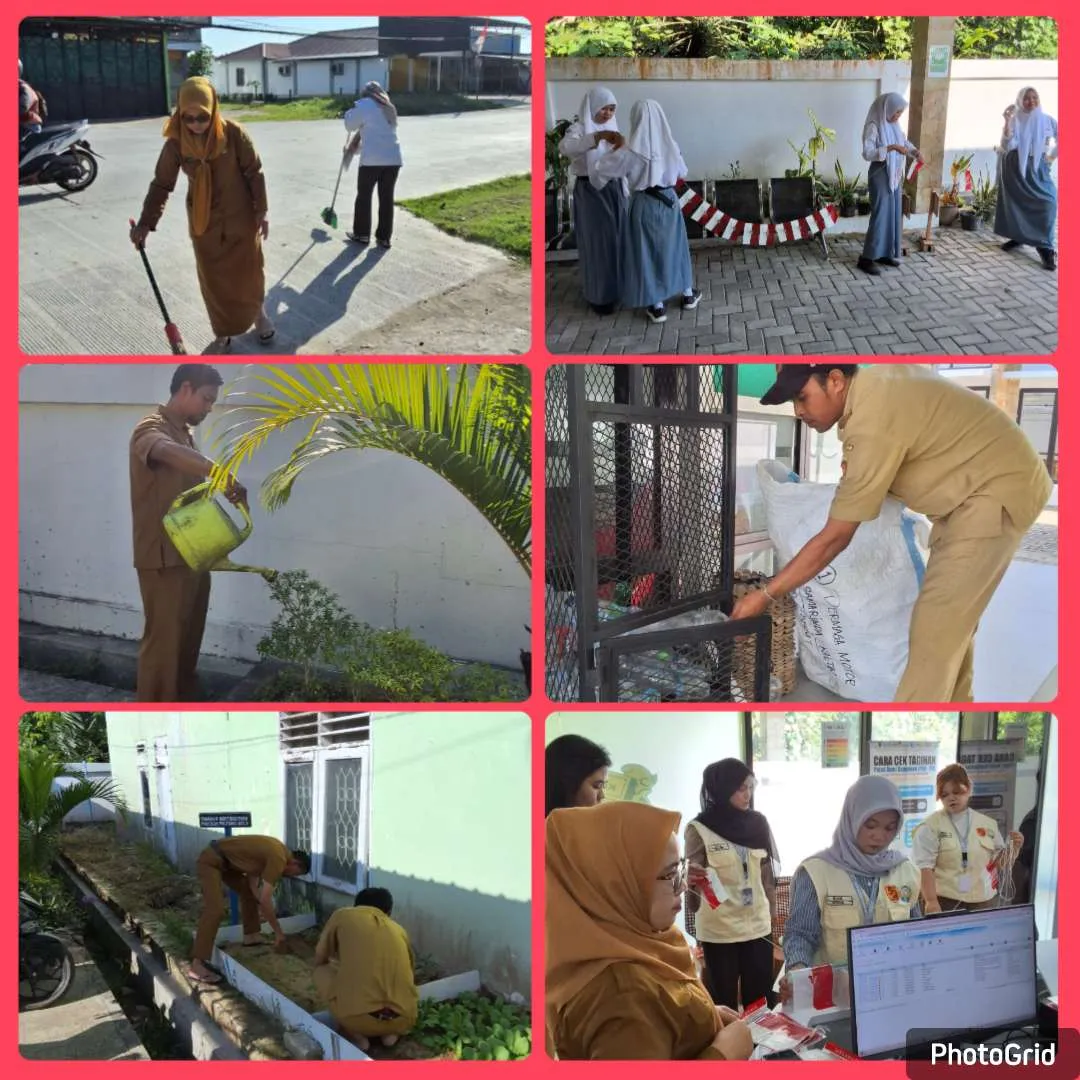 Pelaksanaan Gerakan Indonesia ASRI (Aman, Sehat, Resik, Indah)