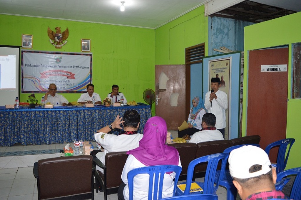 Acara Musrembang keluarahan selili Tahun 2018