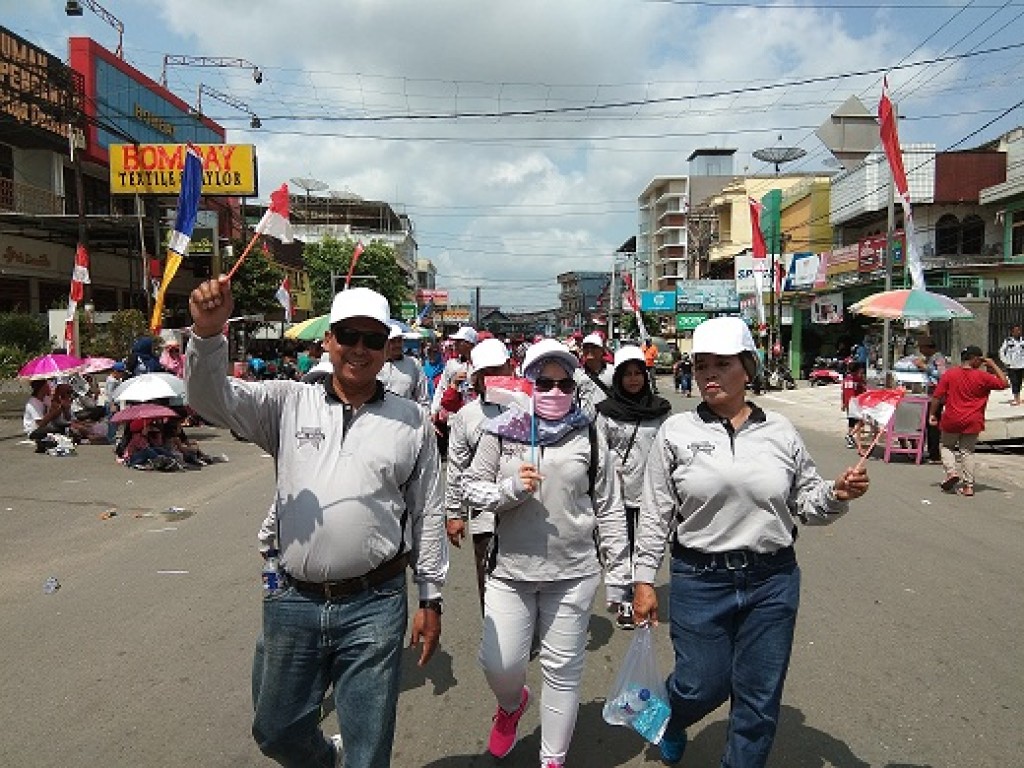 Pawai Pembangunan Dalam Rangka Hut Kemerdekaan RI Ke 73