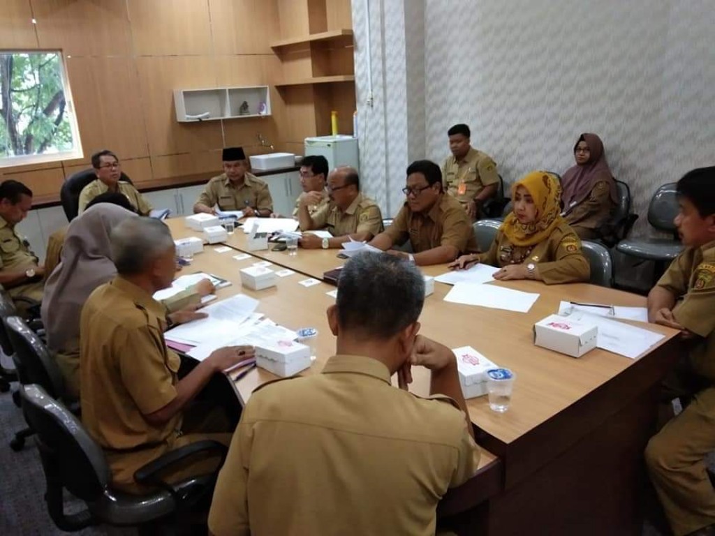 Rapat Koordinasi Di Ruang Sekretaris Daerah Kota Samarinda