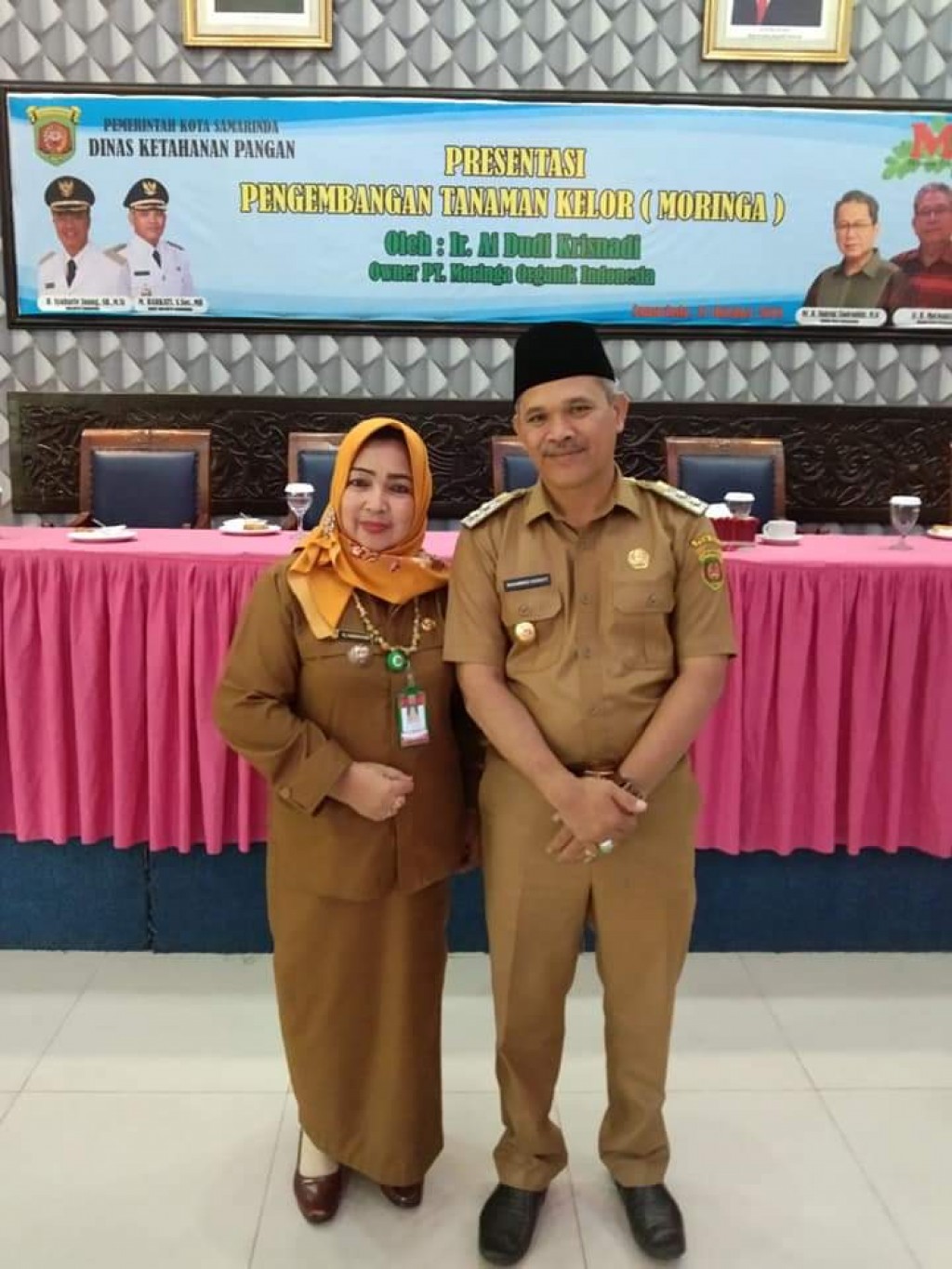 Menghadiri Acara Pengembangan Tanaman Kelor ( Moringa )