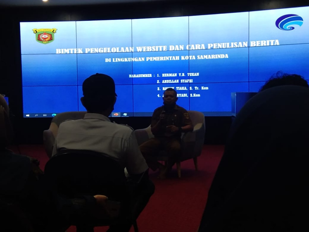 Bimtek Pengelolaan Website Dan Cara Penulisan Berita Pada Medsos OPD