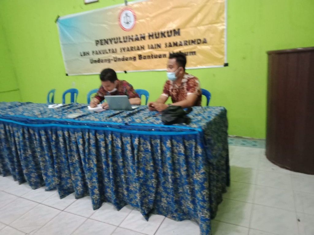 Penyuluhan Hukum LBH Di kantor Kelurahan Selili