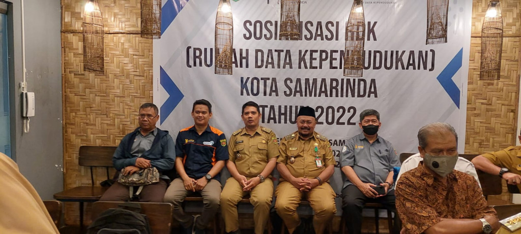 Sosialisasi Rumah Data kependudukan (RDK) Kota Samarinda
