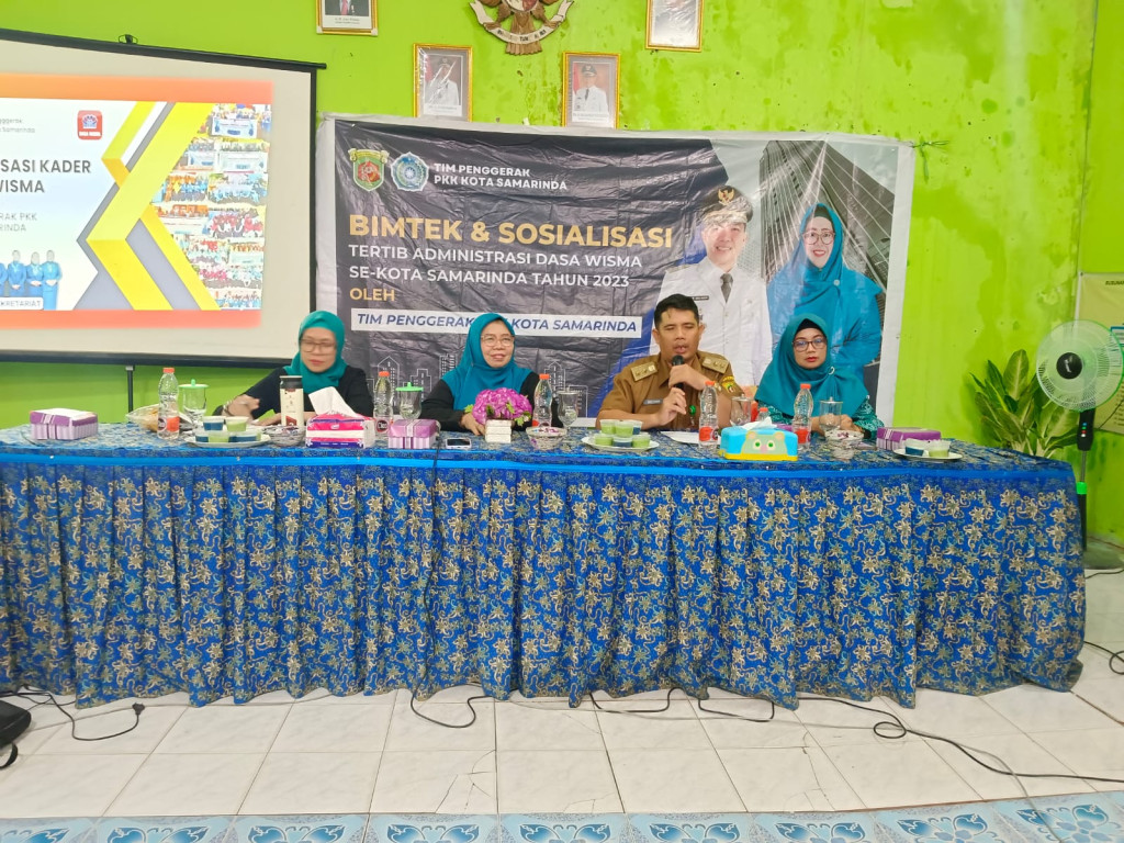 Bimtek & Sosialisasi Tertib Administrasi Dasawisma Se-Kota Samarinda Tahun 2023