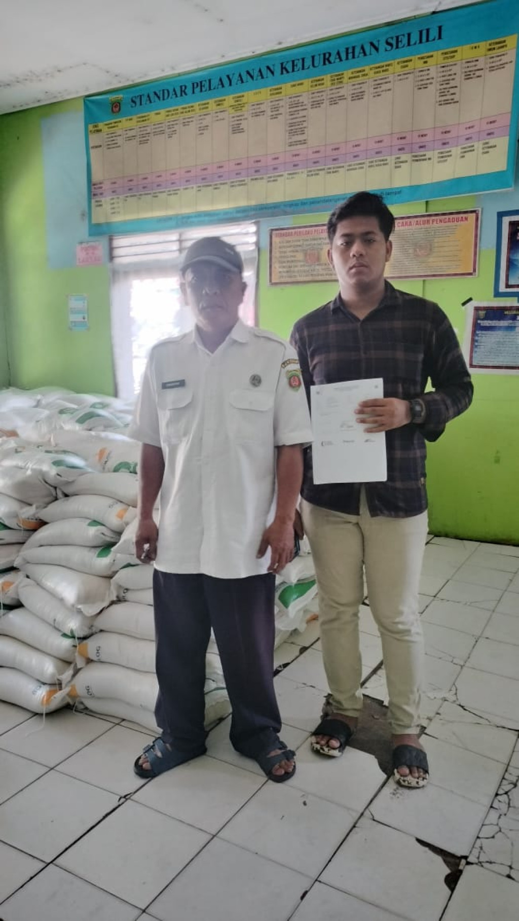 PEMBAGIAN BERAS 10 KG