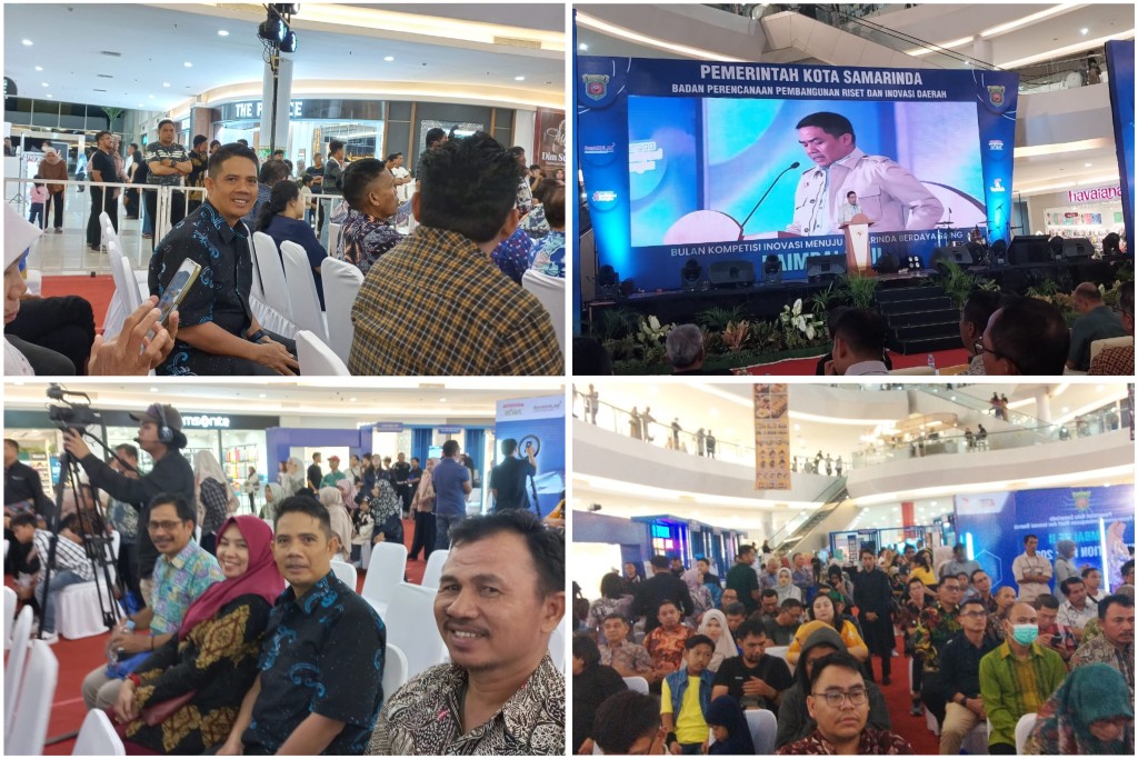 Lurah Selili Hadir di Penutupan Lomba Inovasi 'Baimbai 2' di Bigmall Samarinda Bersama Walikota Samarinda
