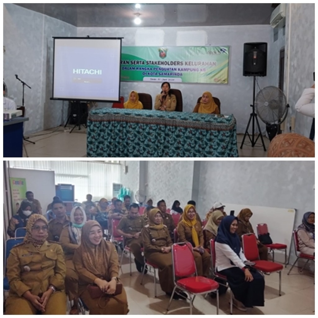 Lurah Selili ikut hadiri Sosialisasi Peran Serta Stakeholders Kelurahan dalam Rangka Penguatan Kampung KB di Kota Samarinda