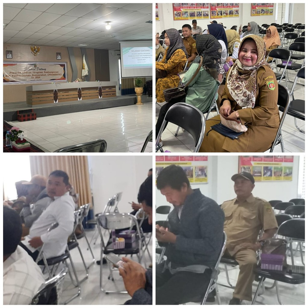 Kelurahan Selili menghadiri Bimbingan Teknis Program Pembangunan Pemberdayaan Masyarakat (PROBEBAYA) TA 2024 di Kecamatan Samarinda Ilir