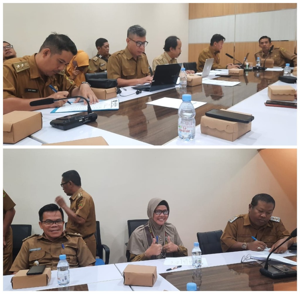 Lurah Selili bersama Sekertaris ikut hadiri pertemuan Perekaman ID Data Pemegang Sertifikt Elektronik dan Bimtek TTE oleh DISKOMINFO Kota Samarinda