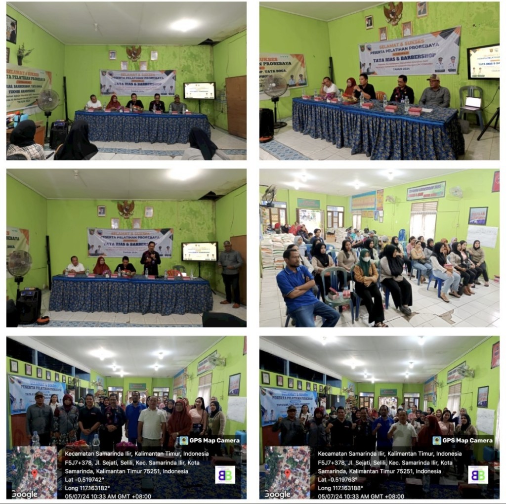 Pembukaan Pelatihan Tata Rias dan Barbershop di Kelurahan Selili (05/07/2024)