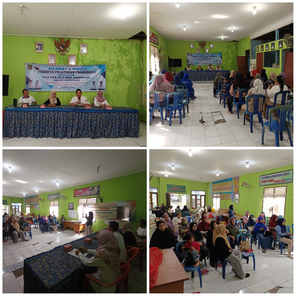 Pembukaan Pelatihan Tata Boga di Kelurahan Selili (10/07/2024)