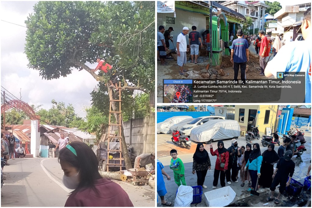 Kerja Bakti di Lingkungan Kelurahan Selili (14/07/2024)