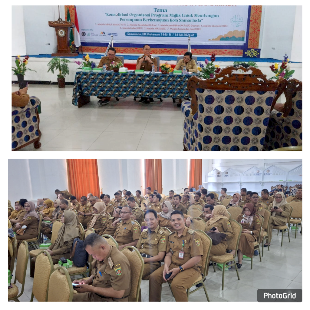 Lurah Selili hadiri Rapat Evaluasi Interfensi Serentak Pencegahan Stunting Tahun 2024 Digelar di Universitas Muhammadiyah Kalimantan Timur (15/07/2024)