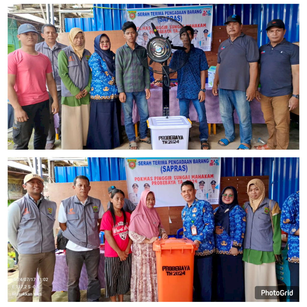 Acara serah terima barang non-infrastruktur kegiatan PROBEBAYA oleh Pokmas PSM di Kelurahan Selii (17/07/2024)