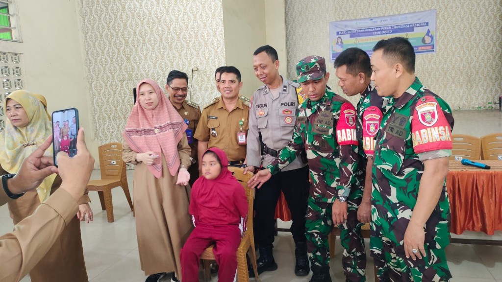 Lurah Selili Hadiri Pencanangan Sosialisasi Pekan Imunisasi Nasional di Samarinda Ilir (23/07/2024)
