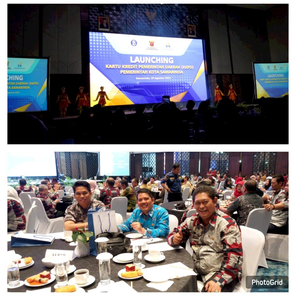 Lurah Selili Hadiri Launching Kartu Kredit Pemerintah Daerah Kota Samarinda (29/08/2024)