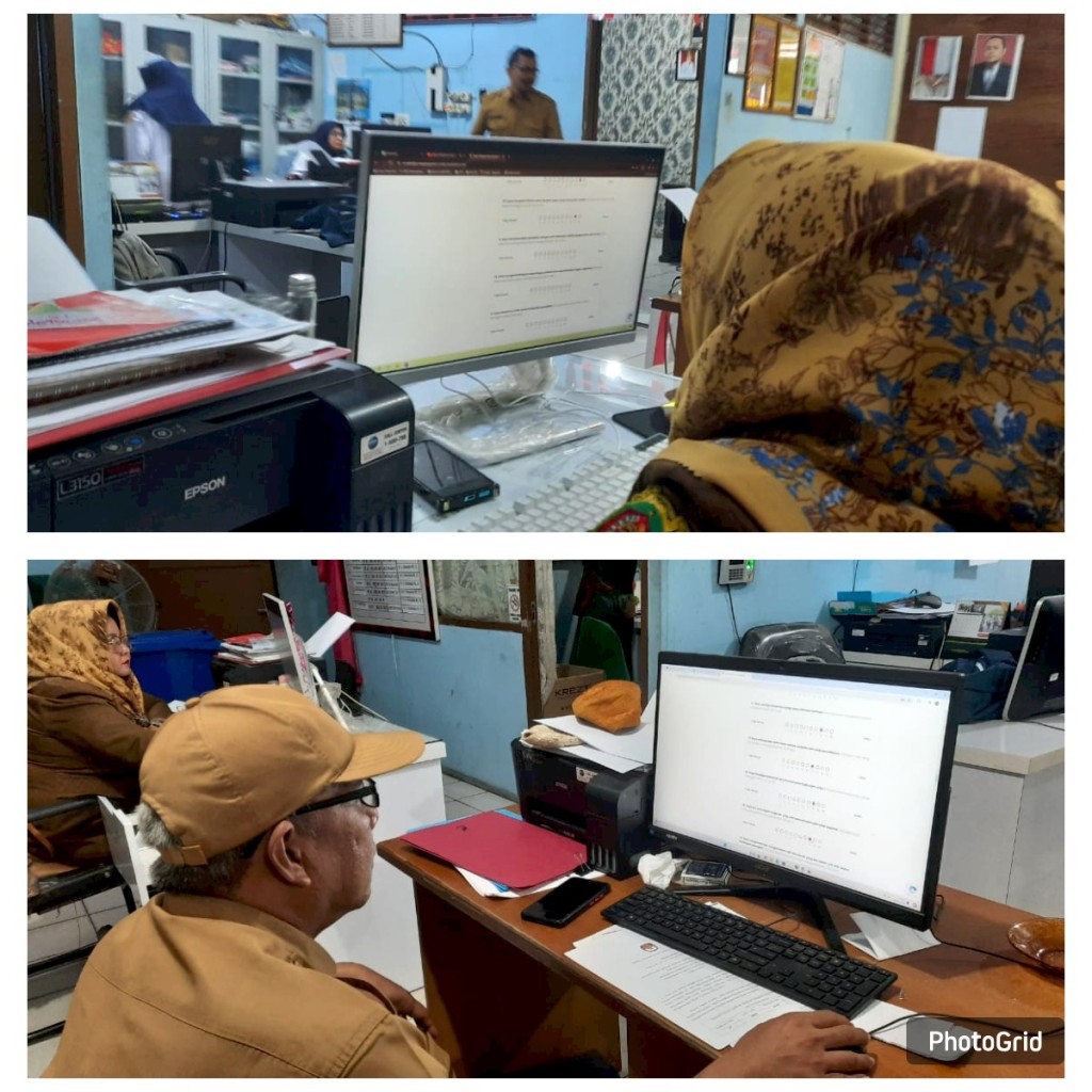Aparat Kelurahan Selili Laksanakan Pengisian Aplikasi BerAhlak dan Employee Engagement (09/09/2024)