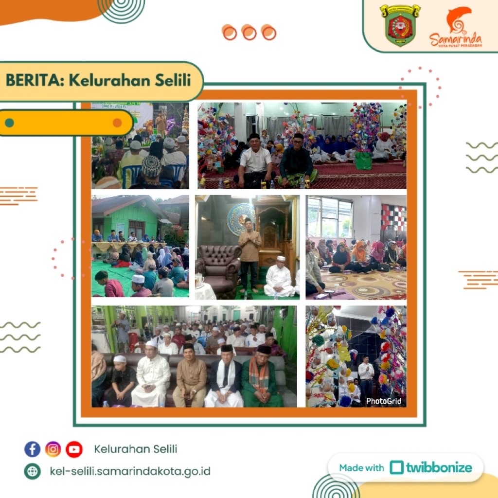 Lurah Selili Hadiri Acara Maulid Nabi di Lingkungan Kelurahan Selili