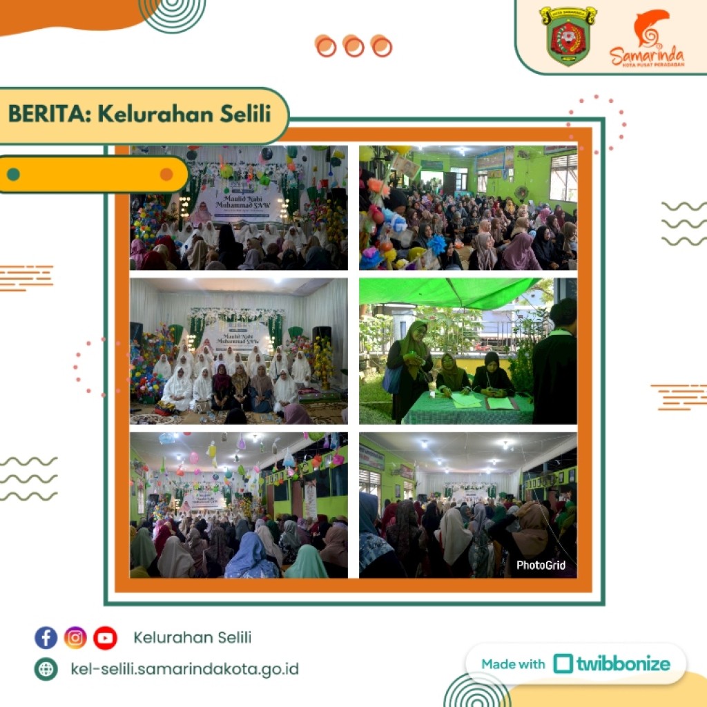 Acara Maulid Nabi Muhammad SAW di Kelurahan Selili (05/10/2024)