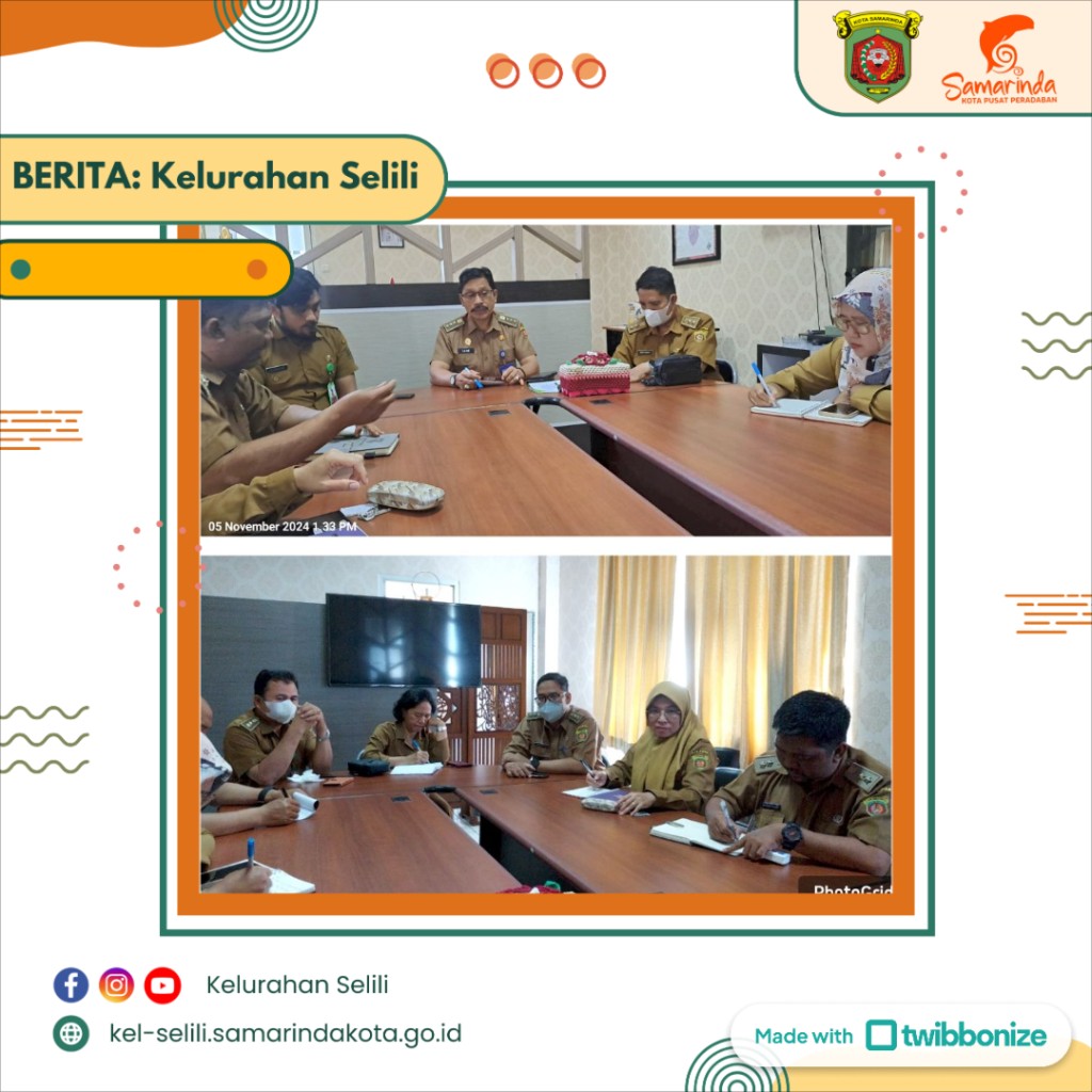 Rapat Koordinasi Sosialisasi Peningkatan Partisipasi Pemilih di Kecamatan Samarinda Ilir (05/10/2024)