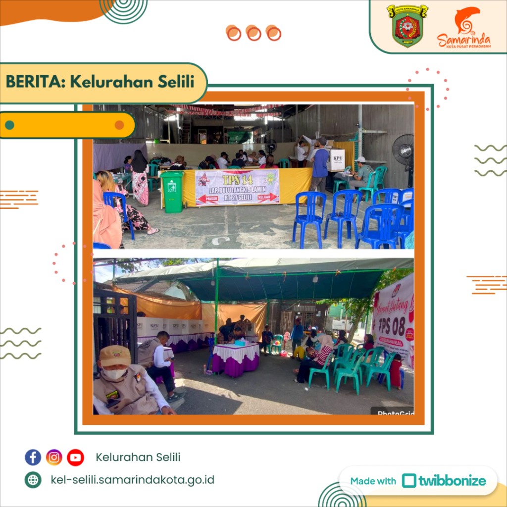 Pelaksanaan PILKADA 2024 di Kelurahan Selili Berjalan Lancar dan Tertib (27/11/2024)