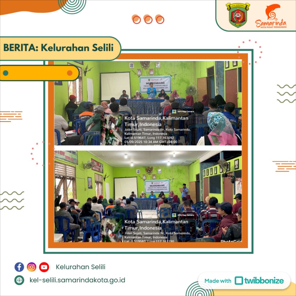 Musrenbang Kelurahan Selili: Menyusun Rencana Pembangunan yang Inklusif untuk Kemajuan Wilayah (09/01/2025)