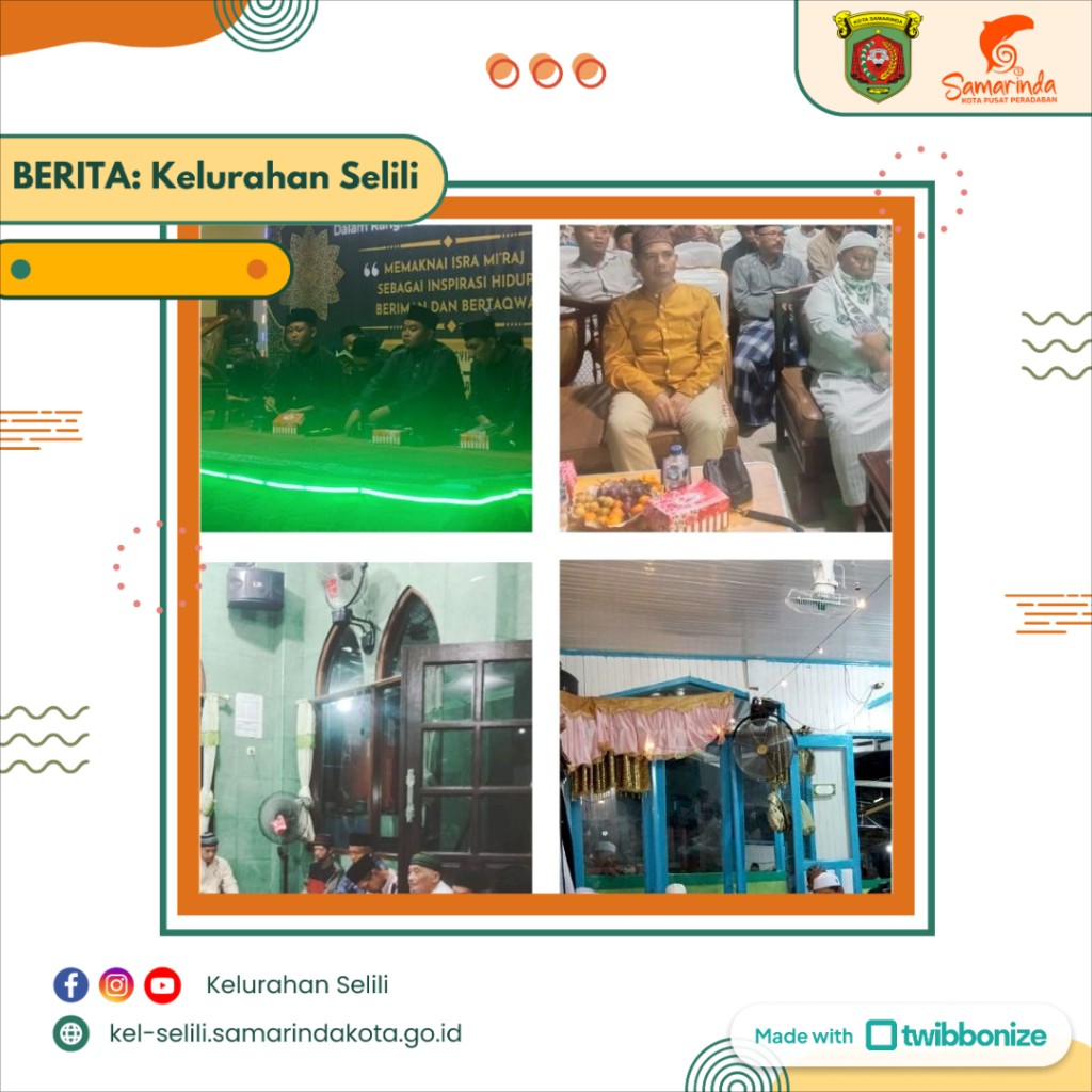 Aparat Kelurahan Selili Terlibat Aktif dalam Peringatan Isra Mi'raj di Lingkungan Kelurahan Selili