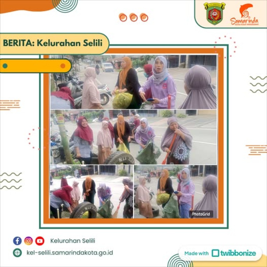 Kelurahan Selili Gencarkan Aksi Kebersihan Lingkungan Tiga Hari Berturut-turut di Berbagai RT
