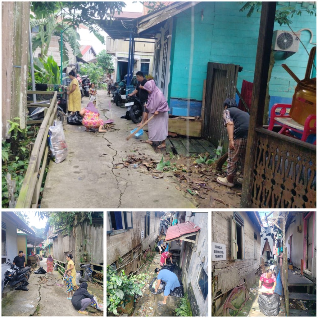 Kerja Bakti Di Lingkungan RT. 04 Kelurahan Selili (12/042025)