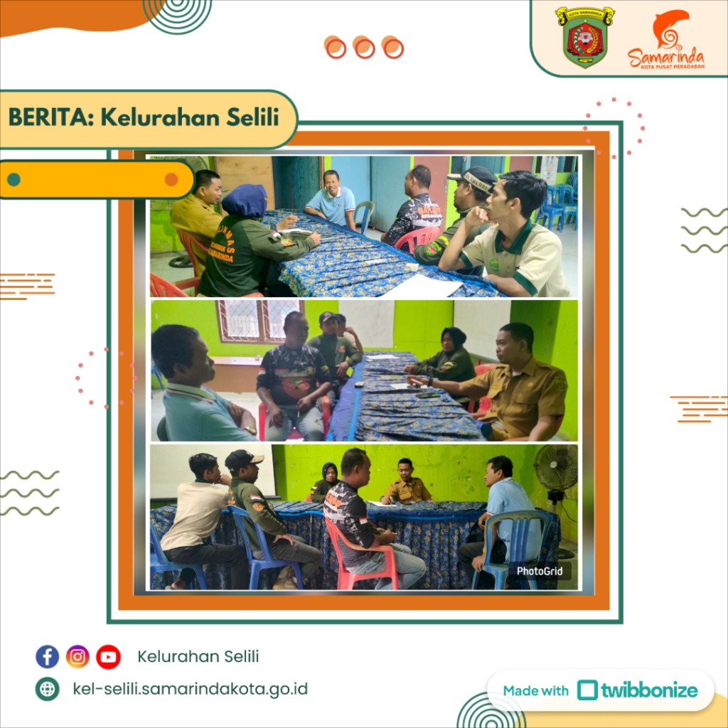 Breafing Terkait Masalah Laporan Satlinmas Digelar di Kelurahan Selili (15/04/2025)