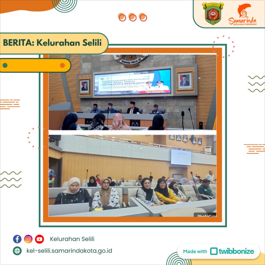 Kelurahan Selili Kirim Tim Publikasi untuk Ikuti Rakor Teknis Menindaklanjuti Arahan Wali Kota (25/04/2025)