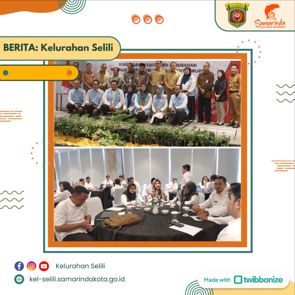 Staf Kelurahan Selili Hadiri Bimbingan Teknis Sertifikasi Penyuluh Antikorupsi di Samarinda