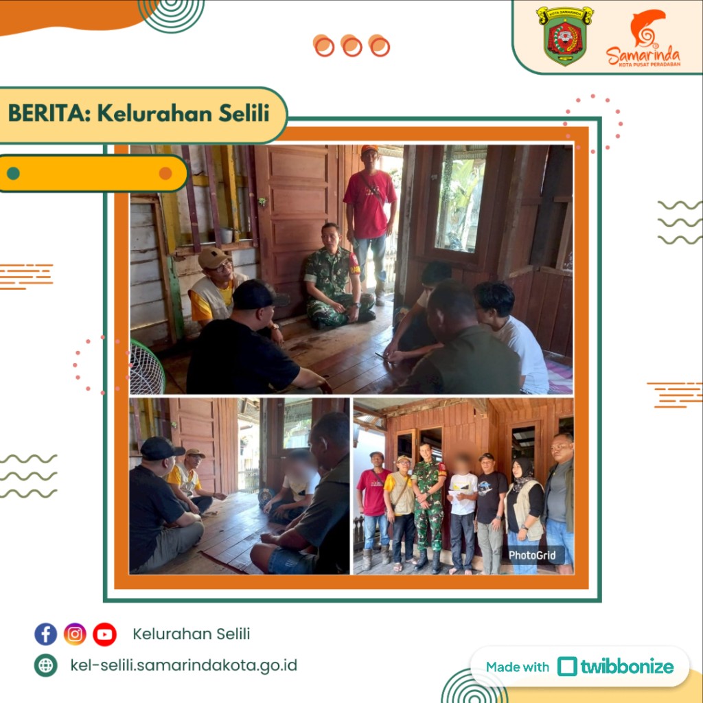 Mediasi Warga di RT 20 Kelurahan Selili Berjalan Kondusif, Hadirkan Sejumlah Pihak Terkait (04/05/2025)