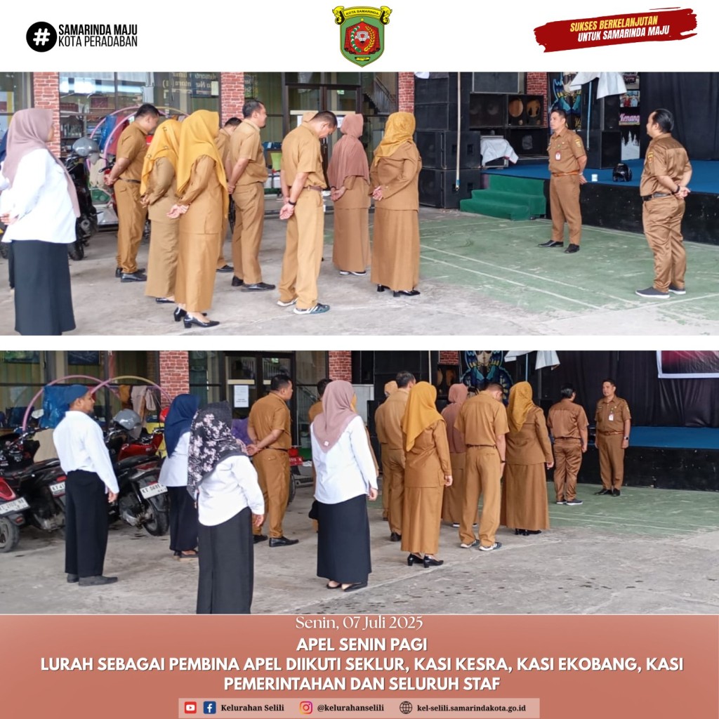 Apel Senin Pagi Kelurahan Selili (07/07/2025)