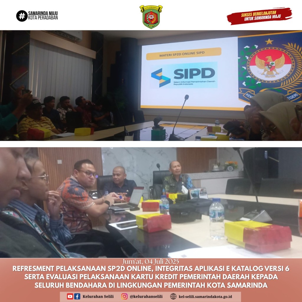 Peningkatan Kapasitas Bendahara Melalui Refresment SP2D Online dan Evaluasi Kartu Kredit Pemerintah (04/07/2025)