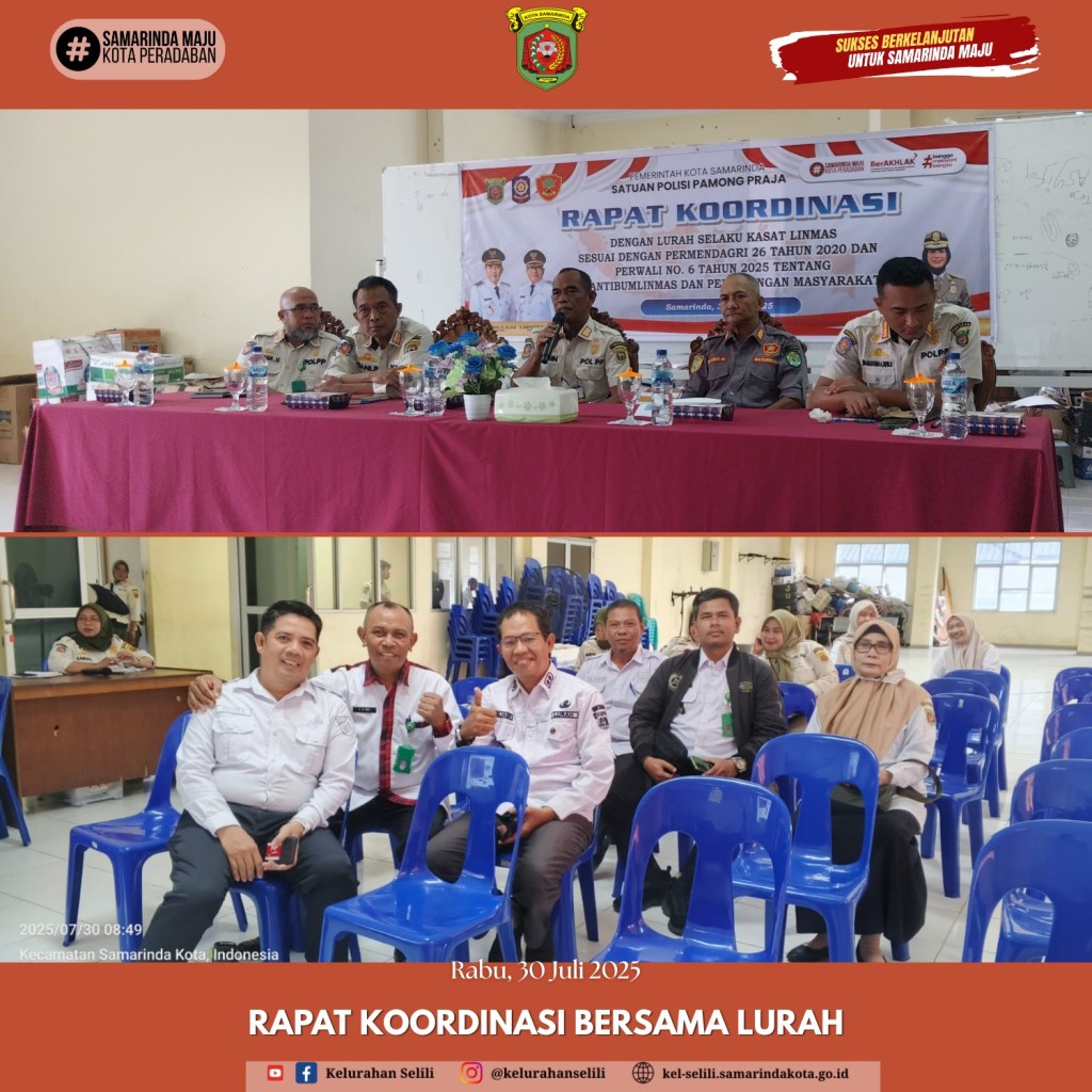RAPAR KOORDINASI LURAH (30/07/2025)