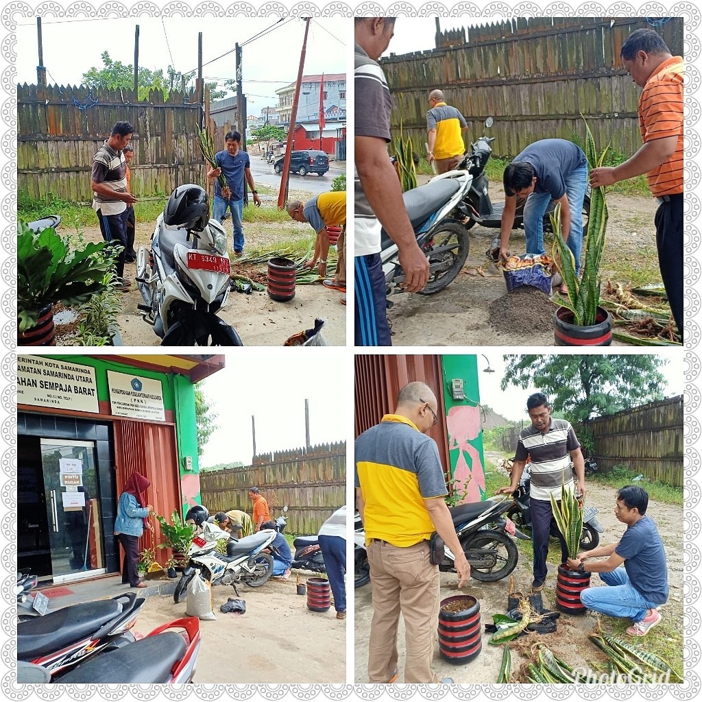 Kerja Bakti di Jum'at Berkah..