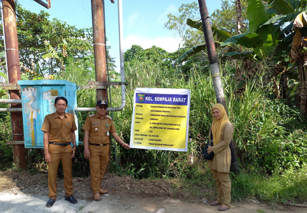 Giat Kelurahan Sempaja Barat Selasa  , 27 September  2022