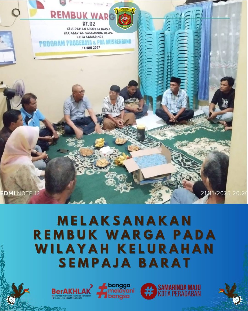 Giat, malam Jum'at 21 November 2025