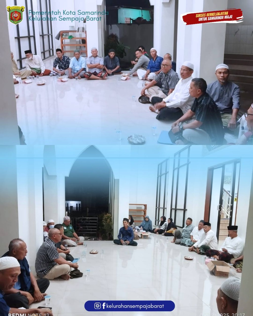 Sosialisasi Kepada Warga RT 08 dan RT 09 dalam Rangka Penggabungan RT menjadi RT 08