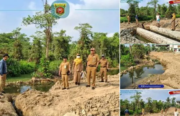 MONITORING DRAINASE DAN PEMATANGAN LAHAN DI BLOK J RT 09 WILAYAH KELURAHAN SEMPAJA BARAT